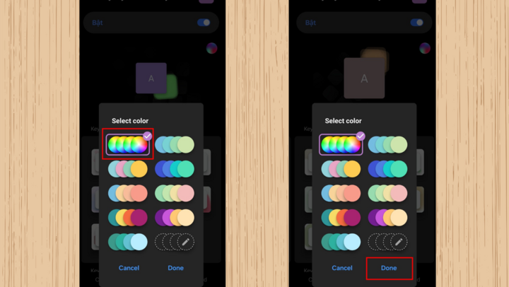 Cách thêm hiệu ứng LED RGB cho bàn phím Samsung- Ảnh 6.