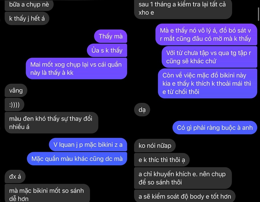 C&ocirc; g&aacute;i hoang mang khi đi tập gym được PT y&ecirc;u cầu gửi... ảnh mặc đồ l&oacute;t, hỏi cả chuyện ri&ecirc;ng tư "để xem c&oacute; phải g&aacute;i ngoan kh&ocirc;ng"?!- Ảnh 4.