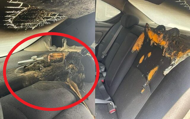Ô tô đậu 1 chỗ bỗng dưng bốc cháy, người đàn ông tá hỏa phát hiện 'thủ phạm' là 2 thứ quen thuộc trong xe