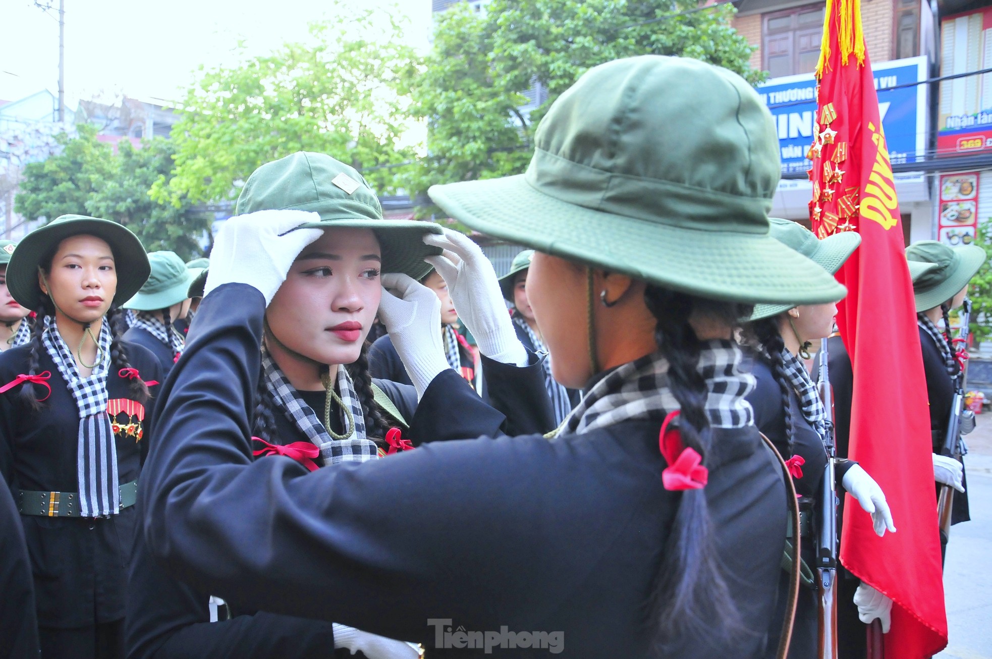 Bóng hồng phương Nam sẵn sàng cho cuộc diễu binh trọng đại ở Điện Biên- Ảnh 14.