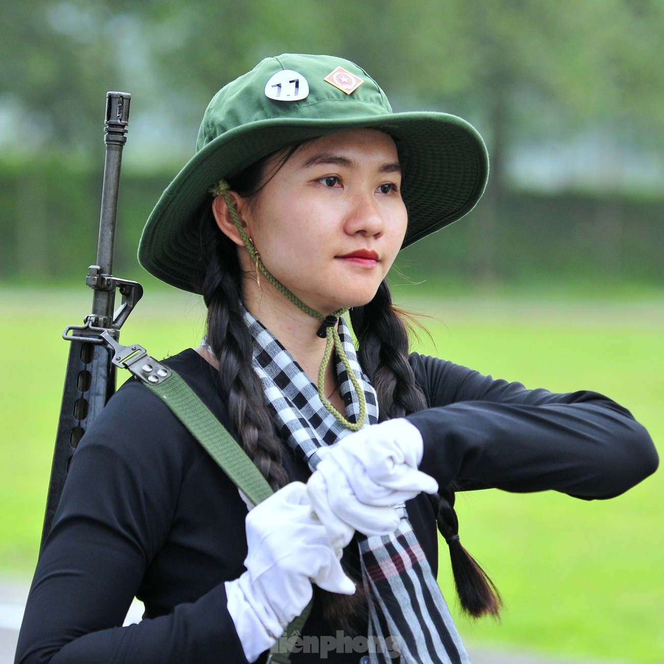 Bóng hồng phương Nam sẵn sàng cho cuộc diễu binh trọng đại ở Điện Biên- Ảnh 8.
