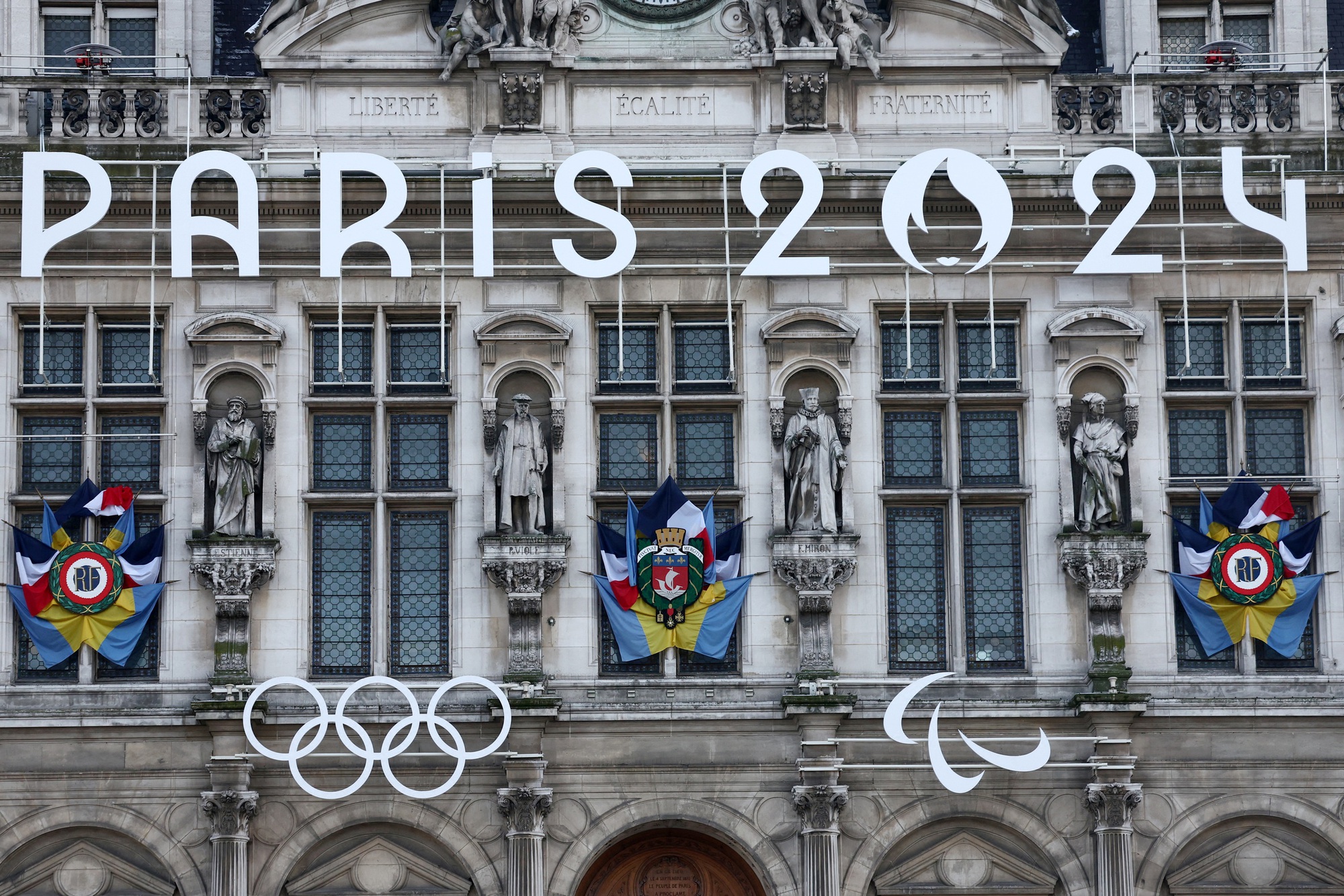 Lễ khai mạc Olympic Paris 2024 sẽ tổ chức trên sông Seine- Ảnh 4. Lễ khai mạc Olympic Paris 2024 sẽ tổ chức trên sông Seine- Ảnh 4.