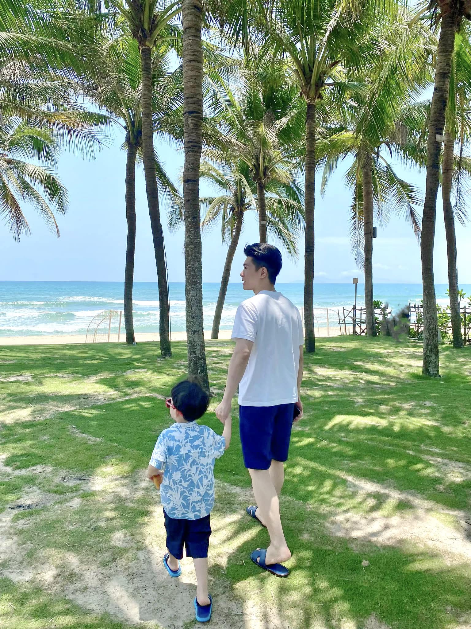 Anh chồng Hoa hậu Đỗ Mỹ Linh làm bố đơn thân, có cú "xả vai" cực đỉnh khi về nhà- Ảnh 4.