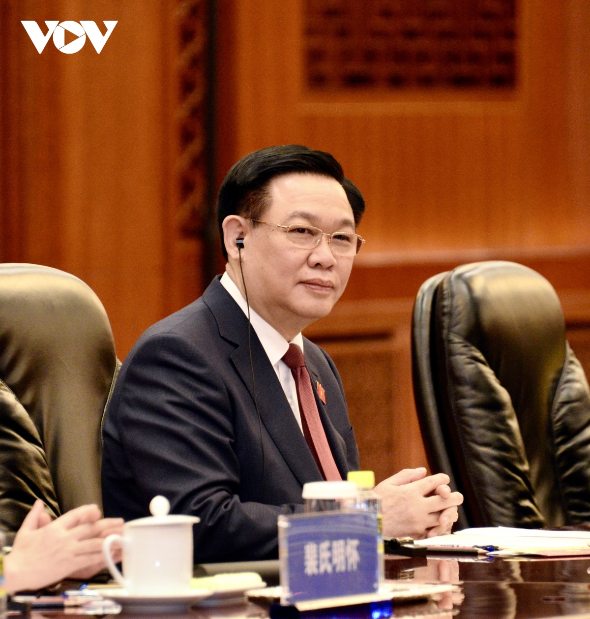 Chủ tịch Quốc hội Vương Đình Huệ hội đàm với Ủy viên trưởng Nhân đại toàn quốc Trung Quốc Triệu Lạc Tế- Ảnh 7.
