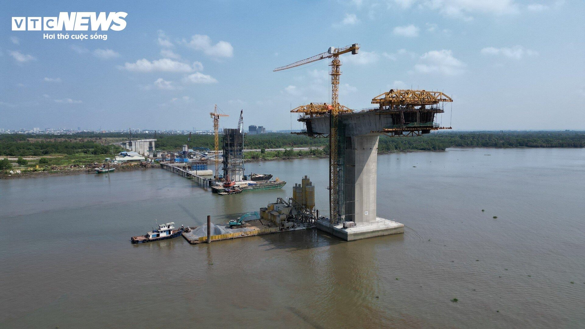 Cầu 6.950 tỷ nối TP.HCM và Đồng Nai sau gần 2 năm thi công- Ảnh 8.