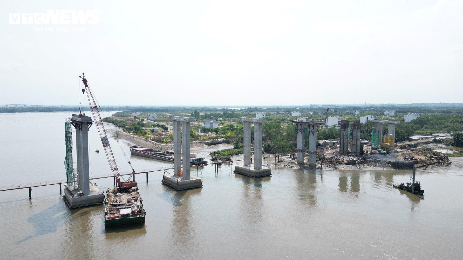 Cầu 6.950 tỷ nối TP.HCM và Đồng Nai sau gần 2 năm thi công- Ảnh 2.