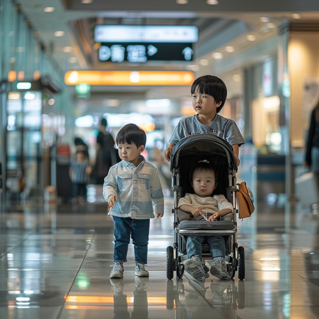 Bị lạc mẹ giữa sân bay lớn bậc nhất Châu Á, 2 đứa trẻ người Nhật có cách hành xử khiến dân mạng thán phục- Ảnh 2.