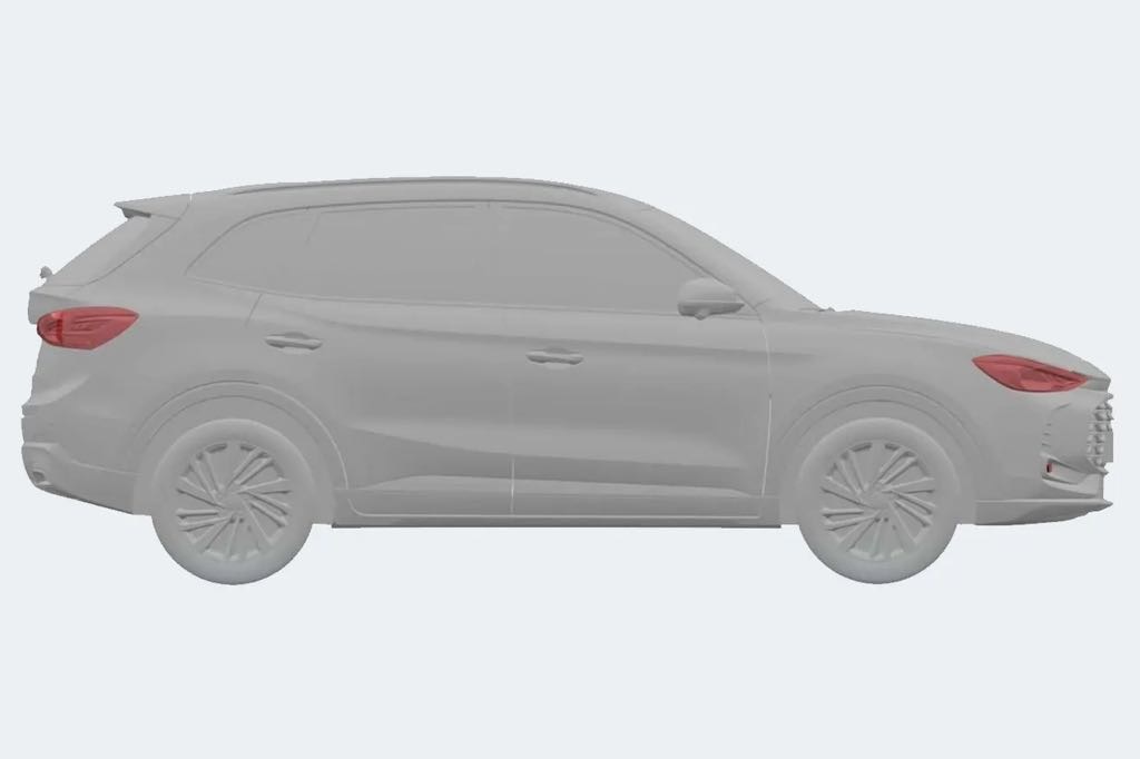 MG ZS mới lộ thiết kế: Đuôi xe như BMW X1, tổng thể lớn hơn, nội thất xịn hơn- Ảnh 3.