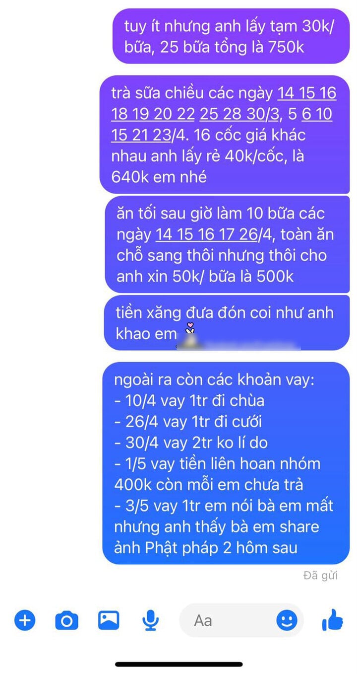 Đòi lại tiền 16 ly trà sữa vì bị từ chối tỏ tình, chàng trai làm 'sôi' mạng Việt- Ảnh 2.