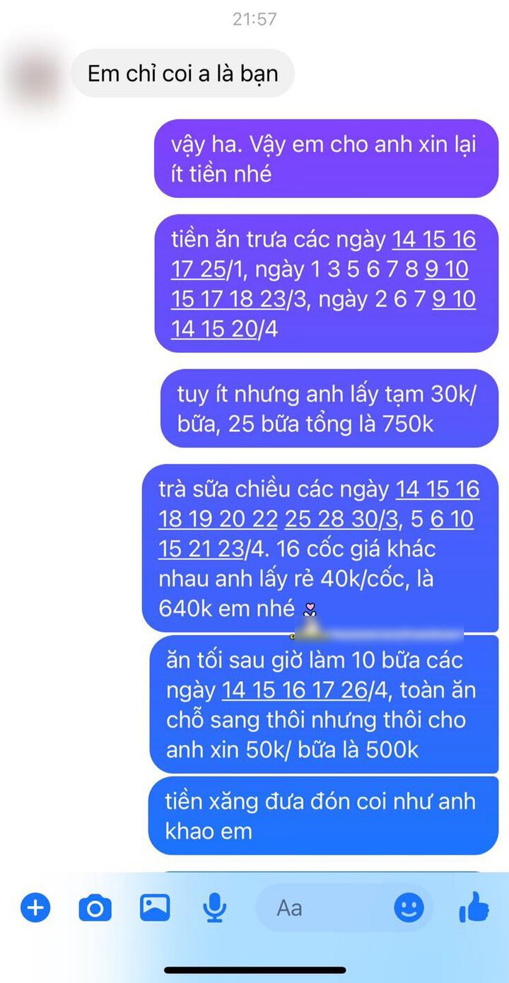 Đòi lại tiền 16 ly trà sữa vì bị từ chối tỏ tình, chàng trai làm 'sôi' mạng Việt- Ảnh 1.