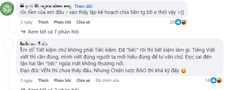 Tranh cãi việc cầm tiền của người yêu chi tiêu chung trước khi kết hôn: Suy nghĩ cho tương lai hay 