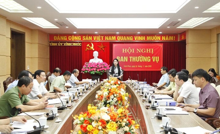 Kỷ luật Ban Thường vụ Tỉnh ủy Vĩnh Phúc 2 nhiệm kỳ- Ảnh 1.