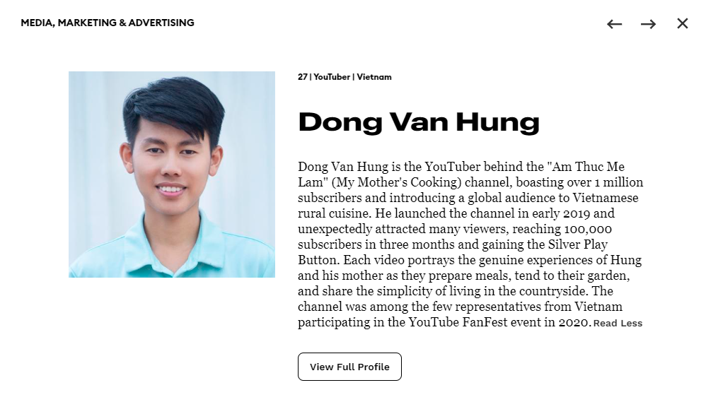 Chủ kênh YouTube Ẩm thực mẹ làm lọt top Forbes 30 Under 30 châu Á: Mẹ vẫn chưa biết tin vì bận ra đồng từ sáng sớm- Ảnh 3.