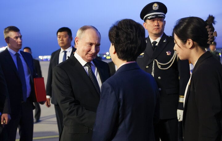 Tổng thống Nga Putin đến Trung Quốc- Ảnh 1.