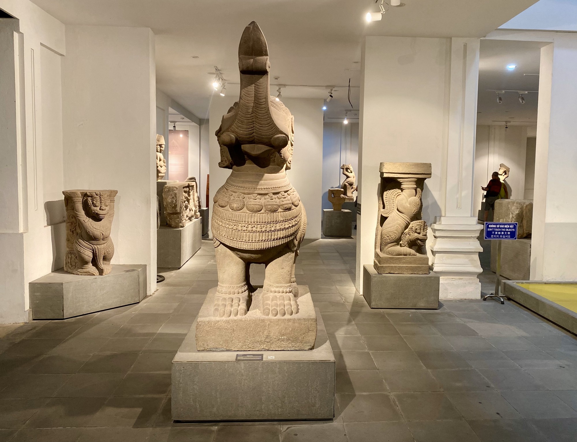 Chiêm ngưỡng 9 bảo vật quốc gia tại Bảo tàng Điêu khắc Chăm Đà Nẵng- Ảnh 9.