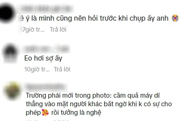 Thanh niên cầm máy ảnh dí sát mặt người đi đường gây tranh cãi: Nghệ thuật hay thô lỗ? Người trong cuộc nói gì?- Ảnh 4.