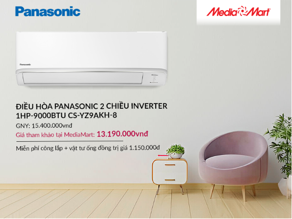 Top 5 điều hòa Panasonic tiết kiệm điện, giảm giá sâu đáng mua hè 2024- Ảnh 3.