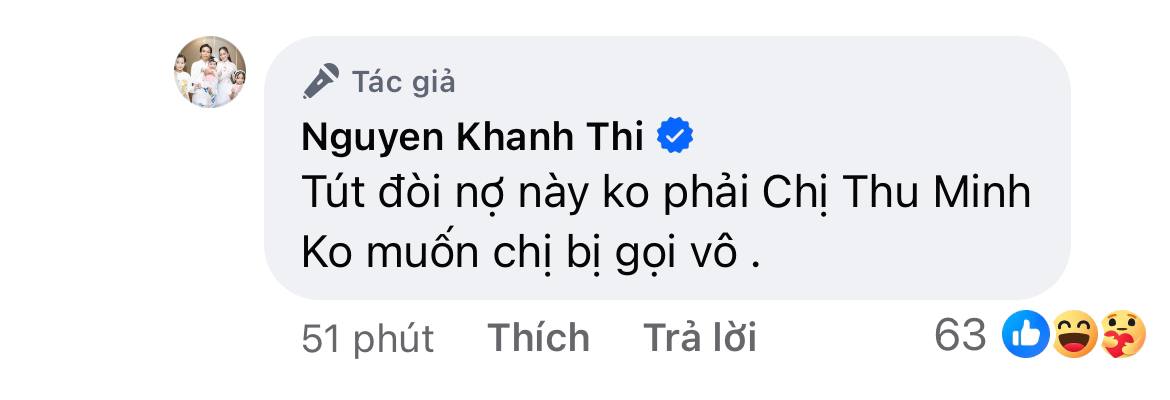 Thủy Tiên đăng đàn cực gắt nhắc thẳng Khánh Thi: Nợ nần là chuyện nhạy cảm, mong chị nói rõ ra tên người mượn nợ!- Ảnh 2.