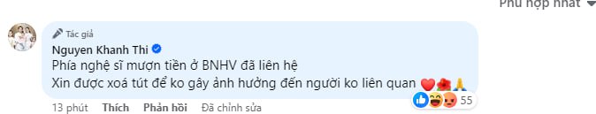 Giữa drama gắt với Thủy Tiên, Khánh Thi tiếp tục gây tranh cãi khi tuyên bố: "Phía nghệ sĩ mượn tiền đã liên hệ"- Ảnh 2.