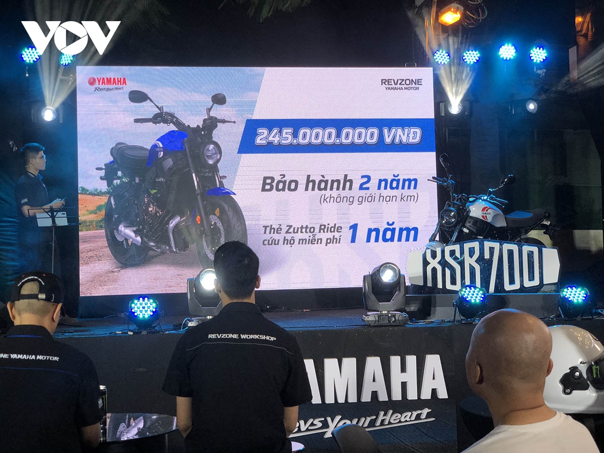 Yamaha XSR700 chính hãng ra mắt Việt Nam, giá từ 245 triệu, đấu Honda CB650R- Ảnh 9.