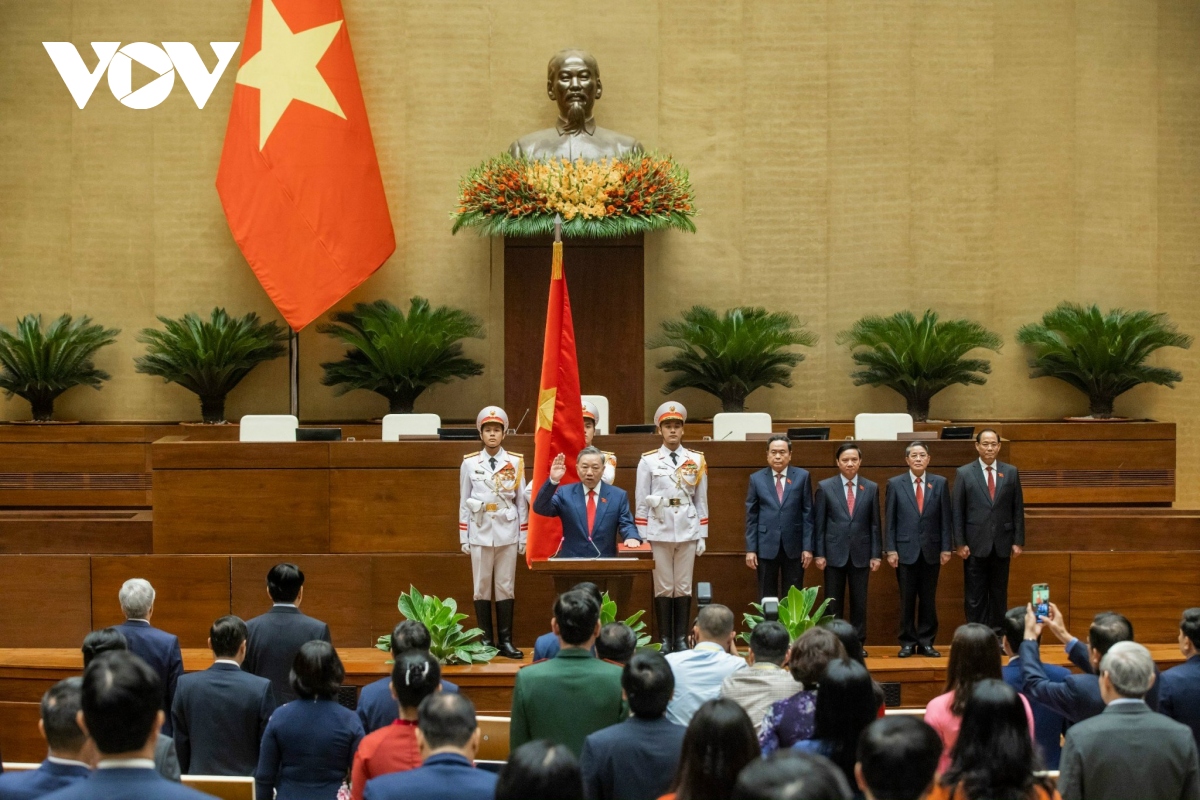 Chủ tịch nước Tô Lâm tuyên thệ trung thành với Tổ quốc và Nhân dân- Ảnh 2.