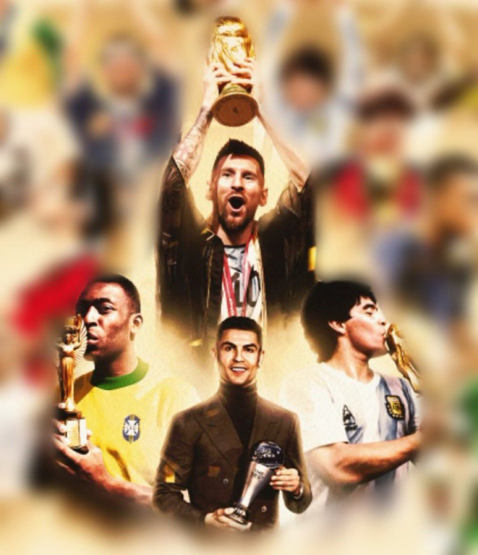 Tranh cãi nảy lửa vị trí của Ronaldo trong bức ảnh kỷ niệm: "Chưa có World Cup mà được ở chính giữa cạnh Messi"- Ảnh 2.