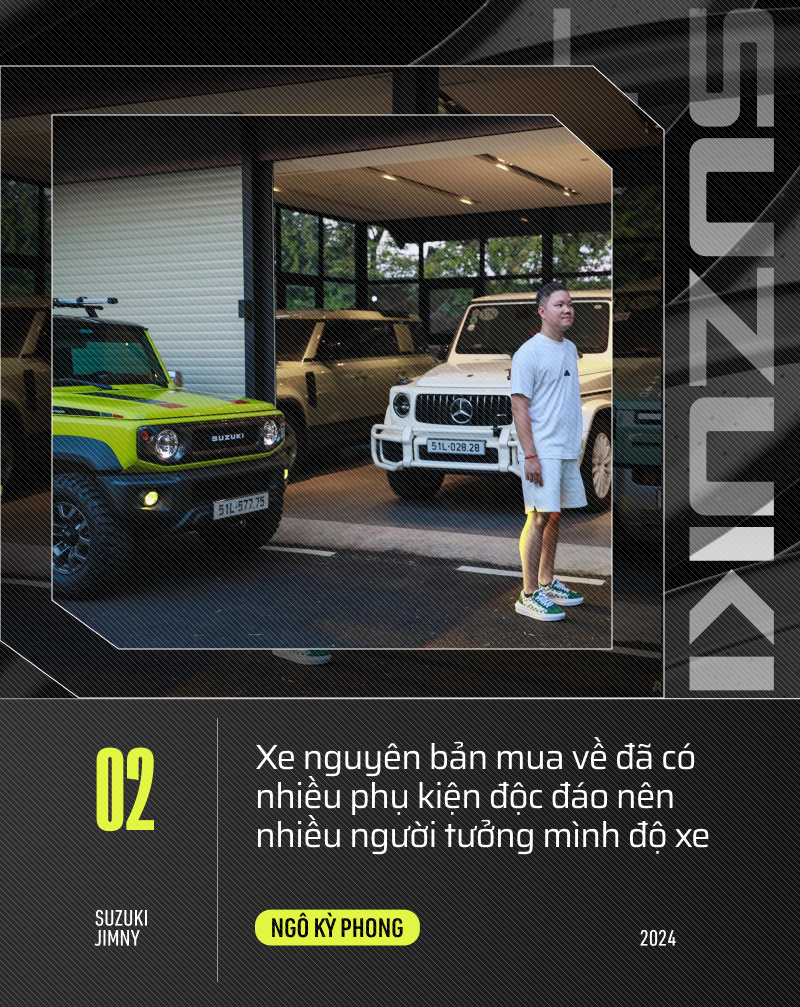 9X từng phượt xuyên thế giới bằng Land Cruiser, Defender đánh giá Suzuki Jimny mới tậu: ‘Đi off-road vui, lái đường trường cần kiên nhẫn’- Ảnh 9.