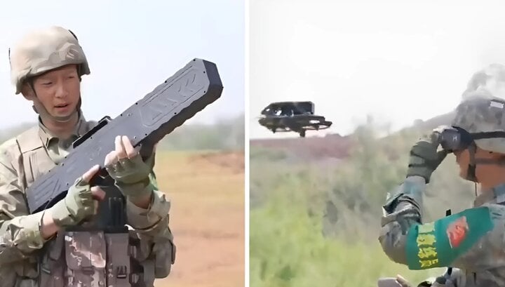 Hé lộ cách binh sỹ Trung Quốc luyện tập chống drone- Ảnh 1.