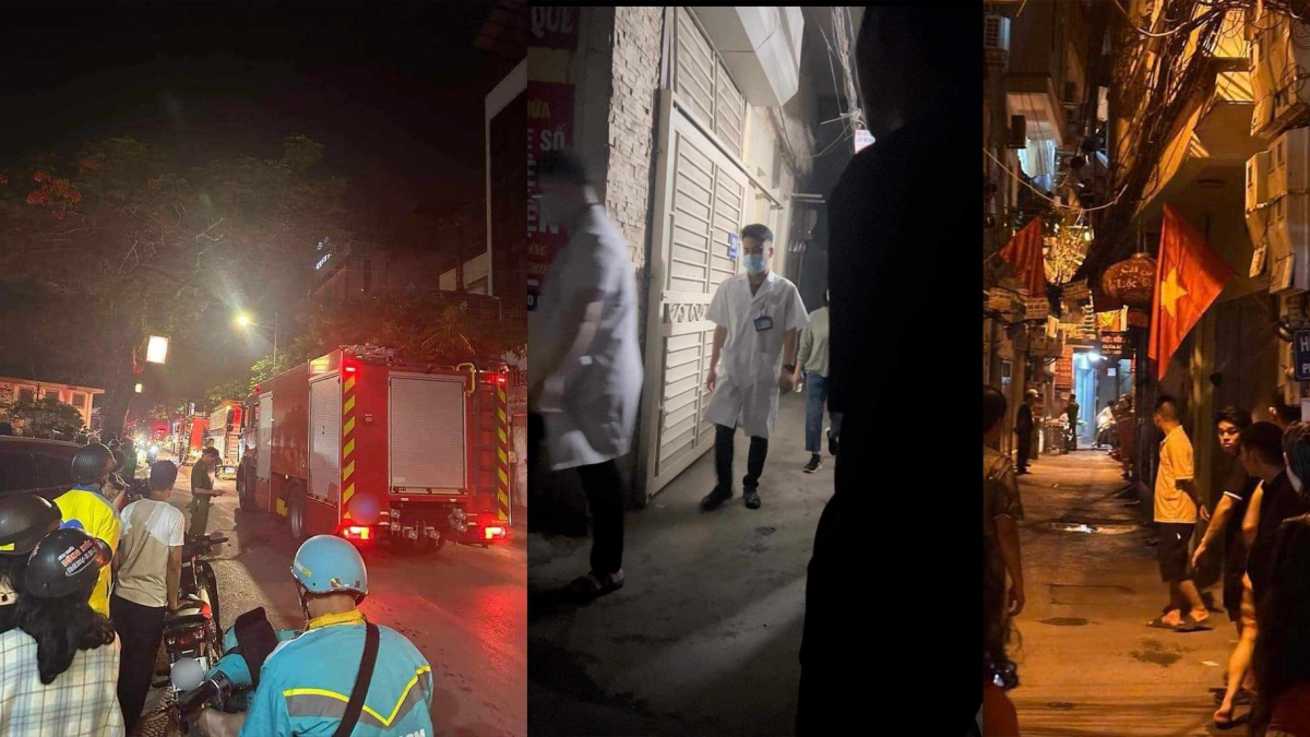 Hiện trường vụ cháy nhà trọ kinh hoàng làm 14 người chết ở Trung Kính, Hà Nội- Ảnh 2.