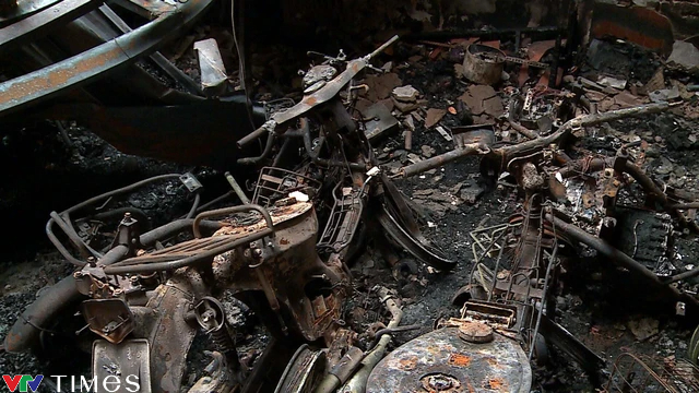Cháy nhà trọ ở Trung Kính: Cửa hàng sửa xe điện từng vào diện nguy cơ cháy nổ cao- Ảnh 4.