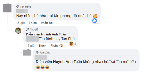 Huỳnh Anh Tuấn được khen trẻ trung như "trai tân", phản ứng của nam diễn viên khiến netizen bật cười- Ảnh 3.