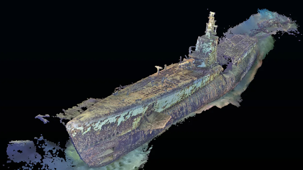 Tìm thấy xác tàu ngầm nổi tiếng của Mỹ ngoài khơi Philippines- Ảnh 1.