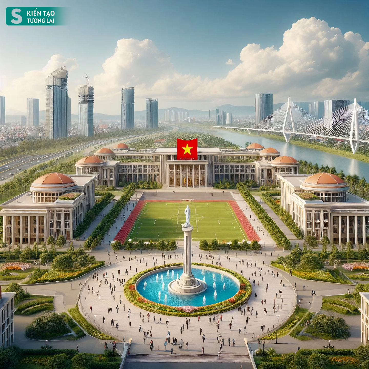 Hình ảnh trong mơ về vùng kinh tế lớn nhất Việt Nam, sở hữu cả 