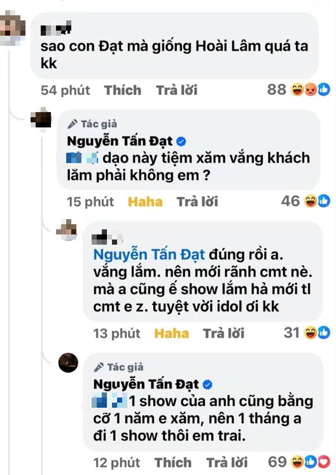 Đạt G đáp trả gắt khi netizen bình luận kém duyên "con Đạt mà giống Hoài Lâm"- Ảnh 3.