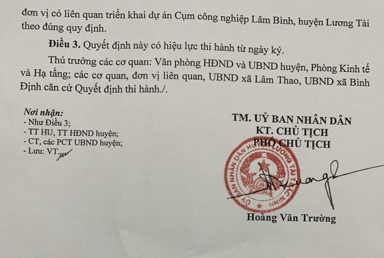 Doanh nghiệp kêu cứu, Chủ tịch tỉnh chỉ đạo, UBND huyện phải hủy bỏ, thu hồi quyết định- Ảnh 2.