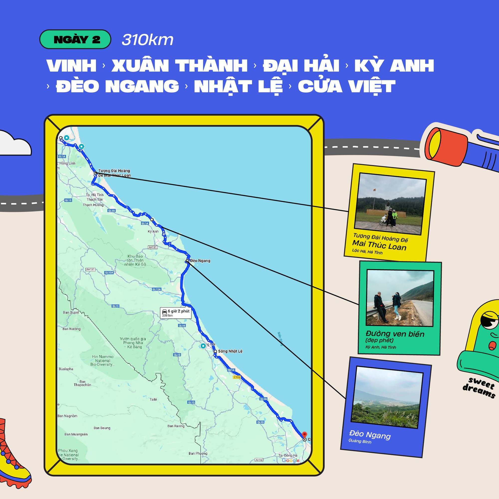 Phát hiện cung đường xuyên Việt độc đáo: Toàn đường biển đẹp, đi qua hàng loạt điểm du lịch nổi tiếng- Ảnh 3.