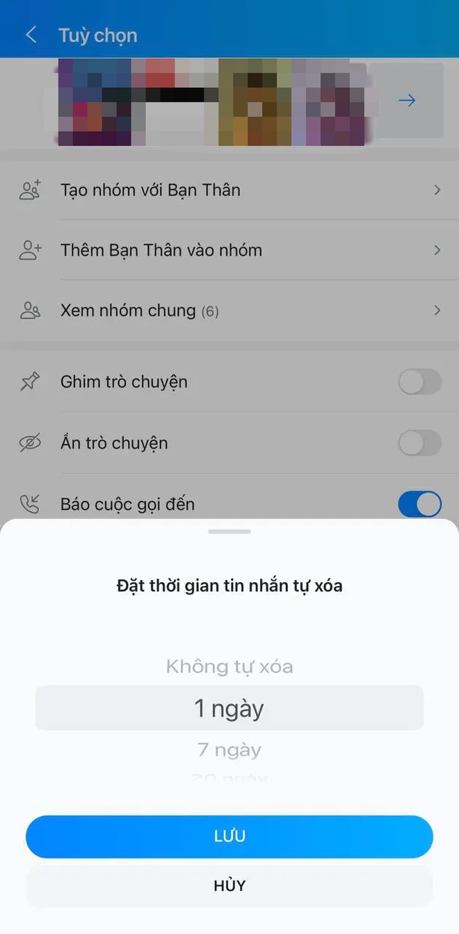Không muốn lộ hình ảnh, clip nhạy cảm khi trò chuyện trên Zalo, phải cài ngay chế độ này!- Ảnh 7.
