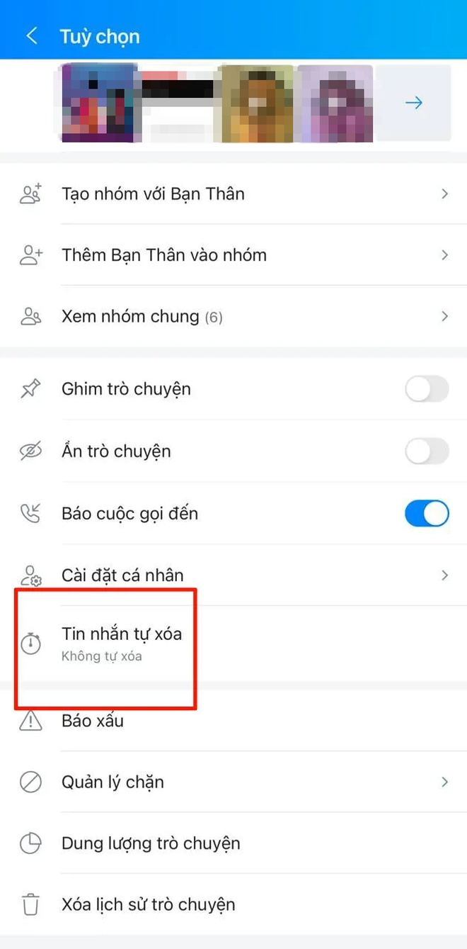 Không muốn lộ hình ảnh, clip nhạy cảm khi trò chuyện trên Zalo, phải cài ngay chế độ này!- Ảnh 6.