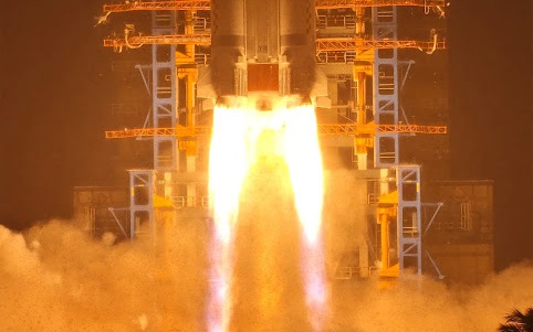 Bộ ảnh quyền lực: Tên lửa đẩy mạnh nhất Trung Quốc vừa phóng sứ mệnh &quot;chưa nước nào dám thử&quot;
