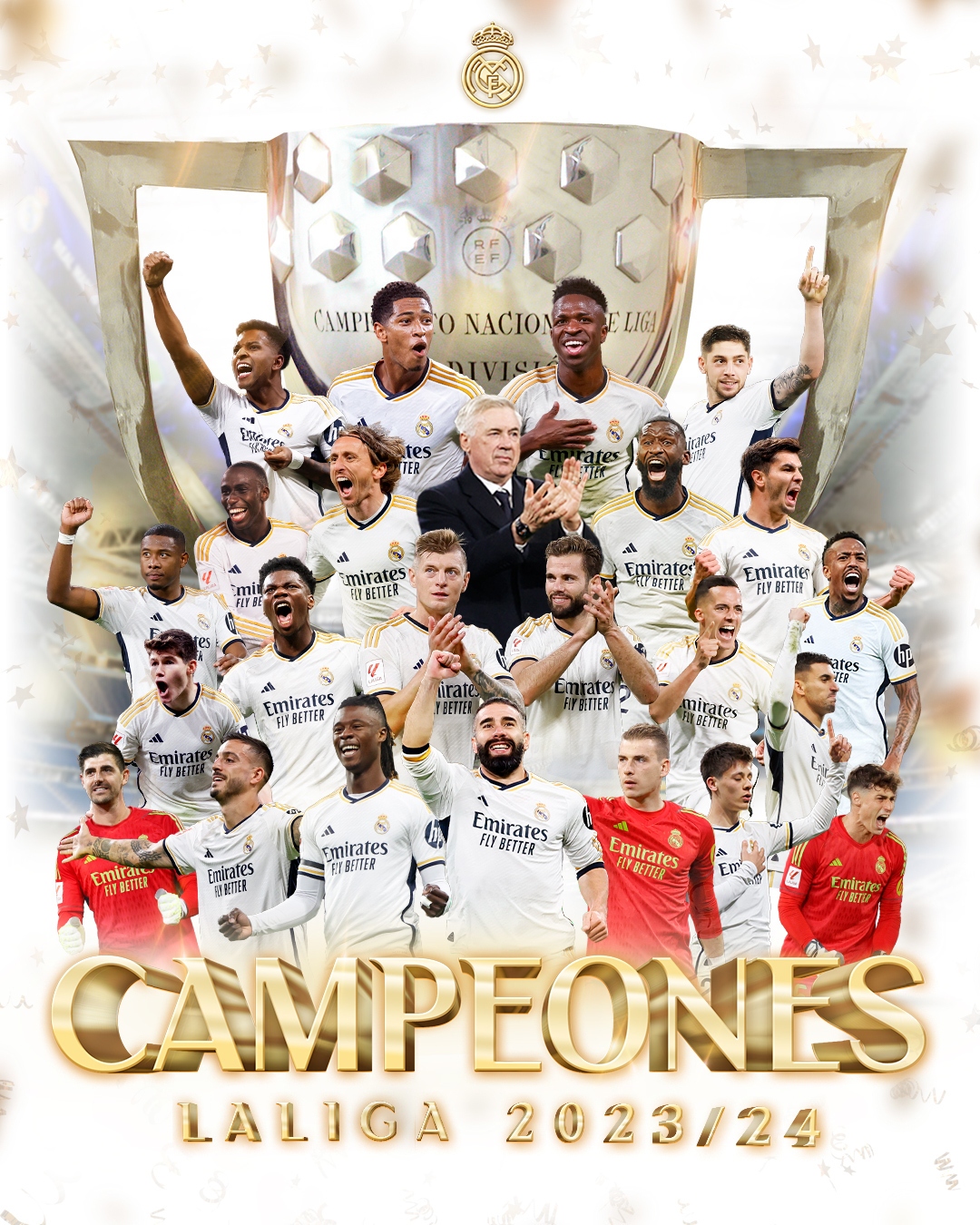 Real Madrid vô địch La Liga 2023/2024 sớm 4 vòng đấu- Ảnh 1.