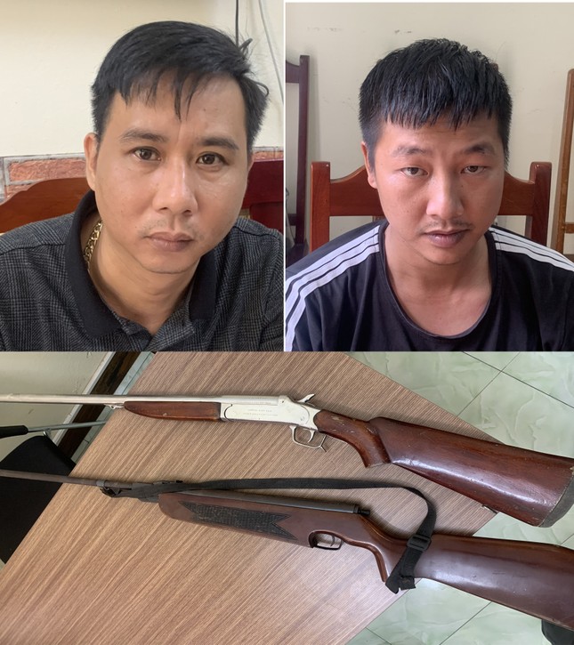 Phát hiện 2 khẩu súng trong nhà đối tượng cho vay lãi nặng ở Thanh Hóa- Ảnh 1.