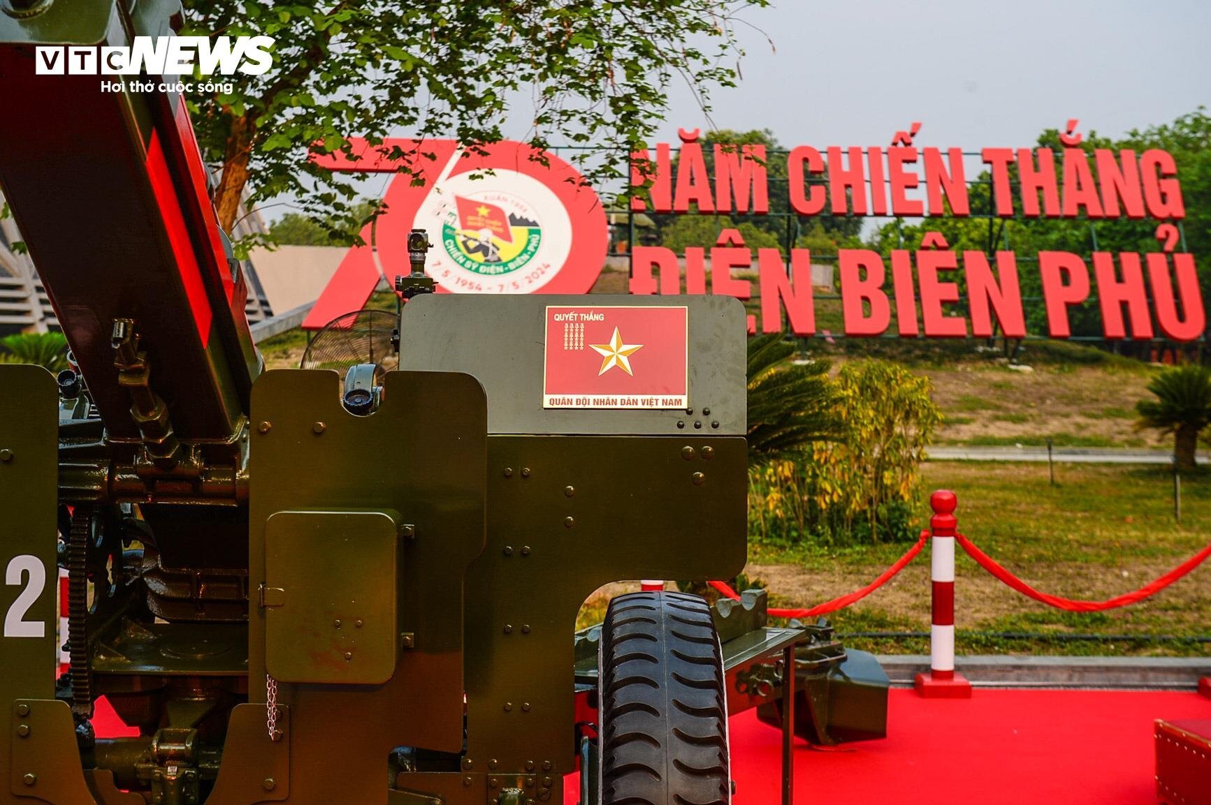 Dàn đại bác khai hoả trong lễ tổng duyệt 70 năm Chiến thắng Điện Biên Phủ- Ảnh 4.