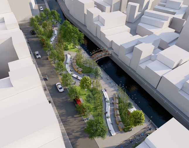 Sẽ có cả 'rừng trúc' bên hồ Trúc Bạch- Ảnh 1.