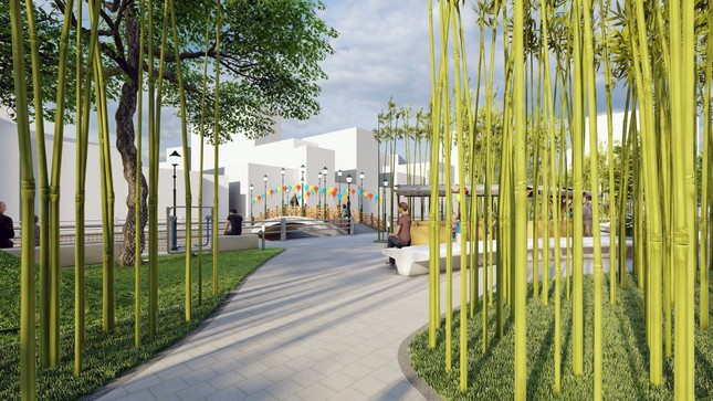 Sẽ có cả 'rừng trúc' bên hồ Trúc Bạch- Ảnh 2.