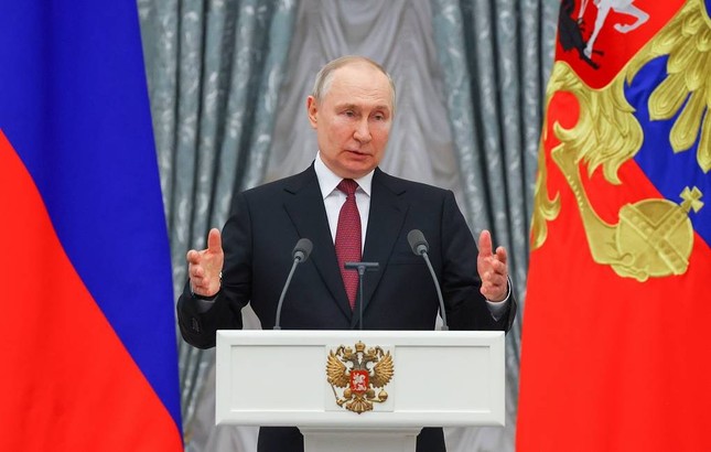 Tổng thống Nga Vladimir Putin sắp tuyên thệ nhậm chức- Ảnh 1.