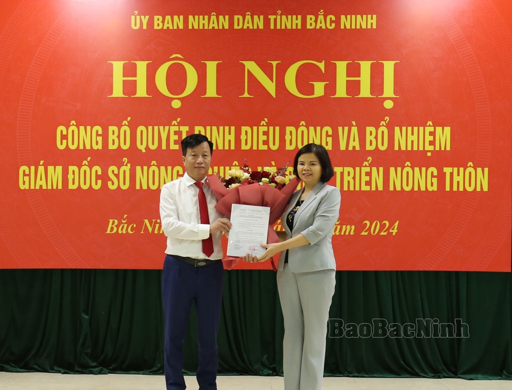 Bắc Ninh bổ nhiệm, điều động nhiều cán bộ lãnh đạo chủ chốt- Ảnh 1.