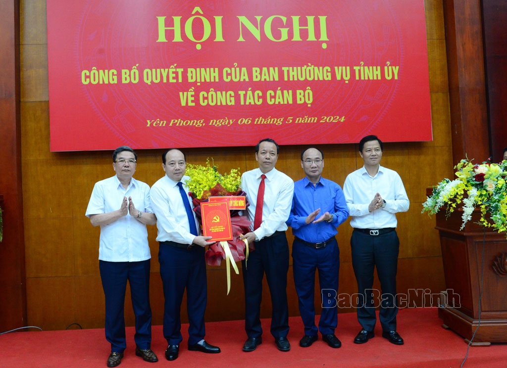 Bắc Ninh bổ nhiệm, điều động nhiều cán bộ lãnh đạo chủ chốt- Ảnh 2.