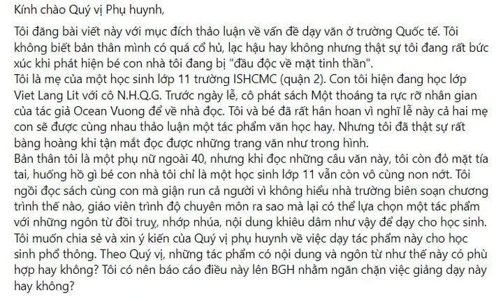 Trường phát sách khiêu dâm: 'Ngôn từ nhơ nhớp khiến tâm hồn học sinh vấy bẩn'- Ảnh 2.