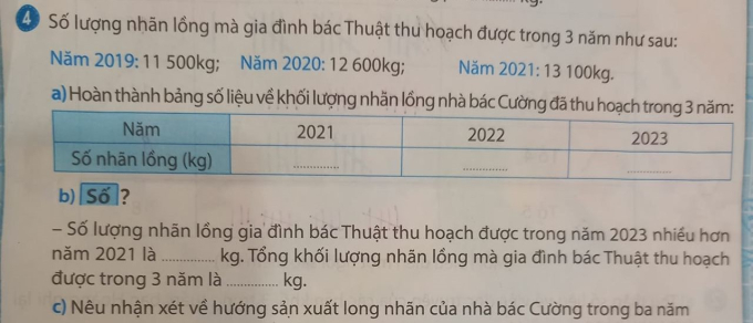 Thêm một bài toán tiểu học khiến phụ huynh phải "lùng sục" cả đêm để tìm đáp án, huy động cả họ hàng cũng không thể giải nổi- Ảnh 1.