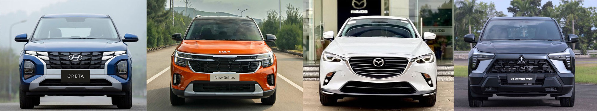 Đồng giá 599 triệu đồng: Hyundai Creta, KIA Seltos, Mazda CX-3 hay Mitsubishi Xforce sẽ là lựa chọn của bạn?- Ảnh 3.